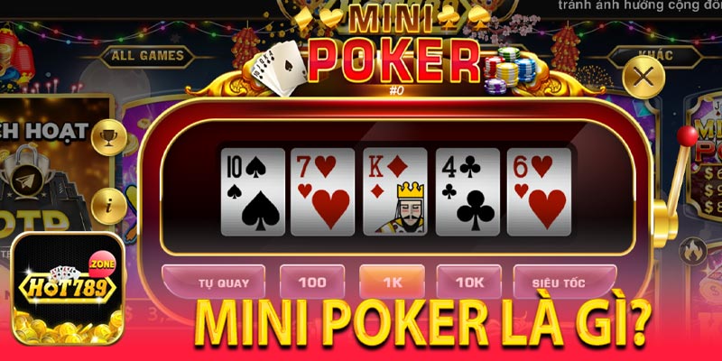 Trò chơi bài thu nhỏ từ Poker gốc